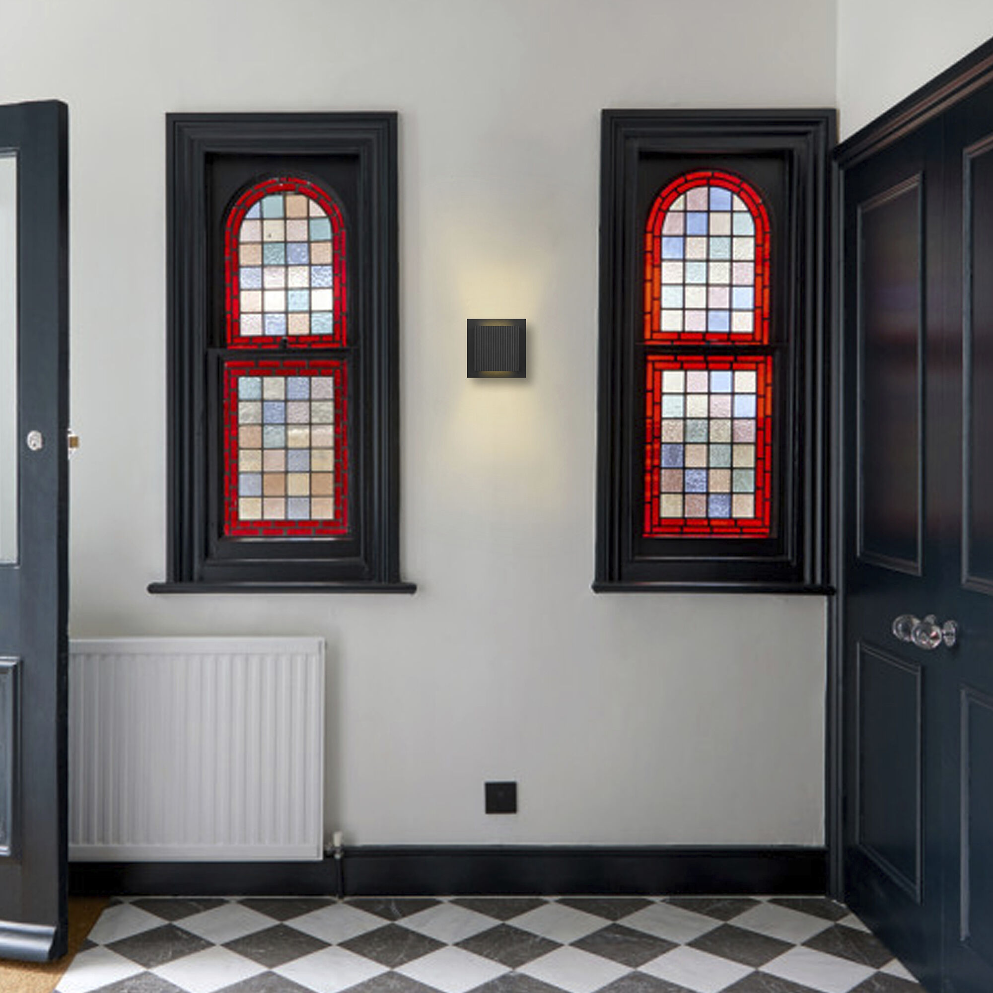 Miami LED 6.25 inch Sand Black Outdoor Wall Sconce